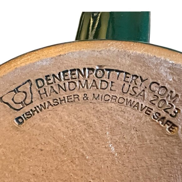 Deneen Pottery for Bones Coffee Company Stoneware Mug Cup Tankard Handthrown - Picture 13 of 13